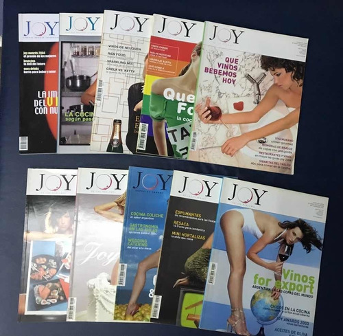 Lote 10 Revistas Joy