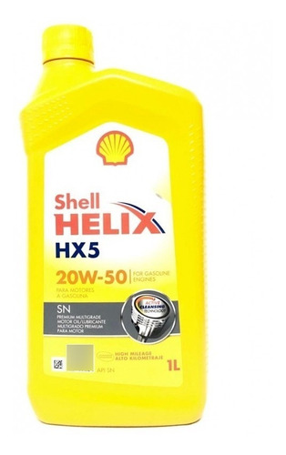 Aceite Mineral Shell Helix 20w50 Hx5