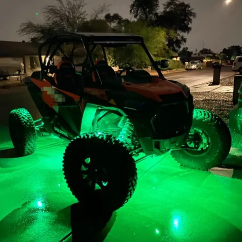 Winunite 8 Vainas Rápidas Conecte Las Luces De Roca Verde, 4