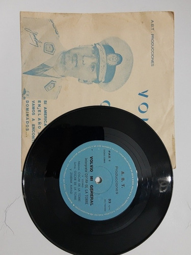 Disco Vinilo Volvió Mi General Perón (Usado)