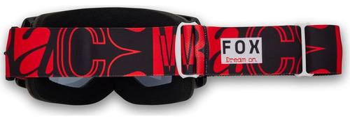 Gafas De Motocross Fox Racing Main Unisex Rojo Fluorescente