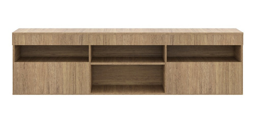 Imagen 3 de 6 de Mueble Rack Paris Para Tv 65 Pulgadas En Madera Rustic