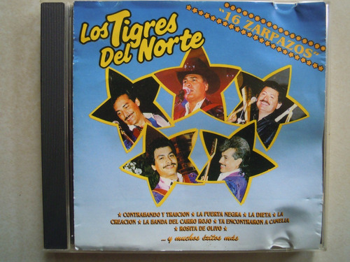 Los Tigres Del Norte Cd 16 Zarpazos 