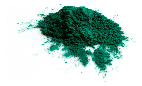 Resina Epóxi 1kg + Pó Metálico Verde Escuro Ag