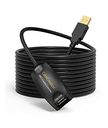 Cablecreation Active Usb 2.0 Extension Cord (16.4 6wdmo