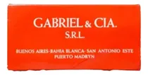 Comprar Caja De Fosforos Antigua Gabriel & Cia Srl 1986 71 Fosforos