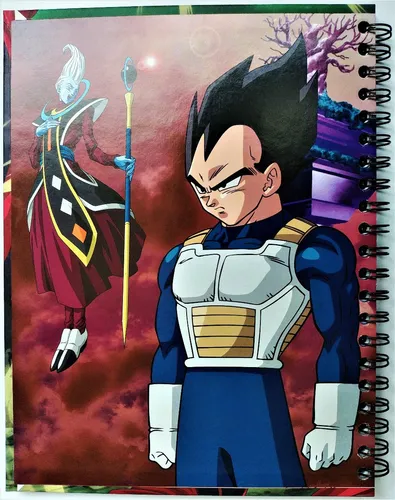 Cuaderno Grande Dragon Ball Super Goku Jiren 80 Hojas