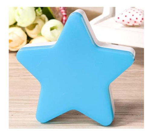 Lampara De Noche Espanta Cuco Luz Led Forma Estrella Niños