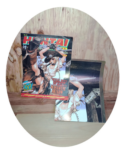 Revista Hentai Erotic Fan 2 Poster Pinups Wild, West, West