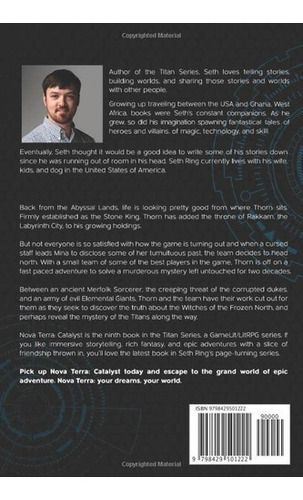 Nova Terra Catalyst A Litrpg/gamelit Adventure (the., de Ring, Seth. Editorial Independently Published en inglés