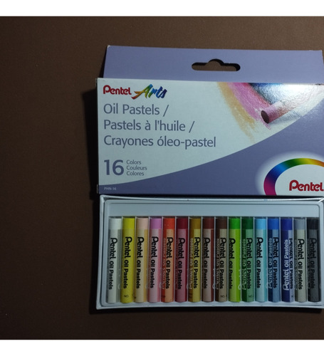 Oleos Pastel Pentel X 16 Colores