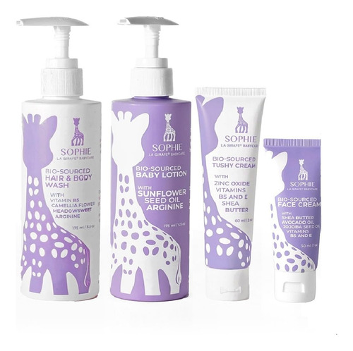 Sophie La Girafe Babycare Baby Essential Set; Tushy Cream, C