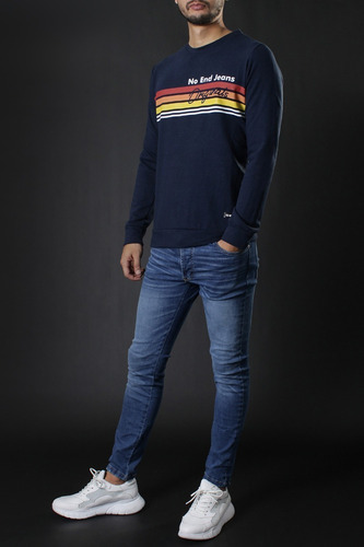 Imagen 2 de 3 de Buzo Estampado Originals Hombre No End 36064