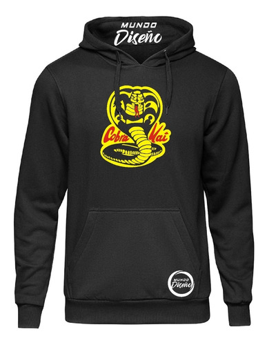 Poleron De Hombre Con Capucha Cobra Kai Dojo