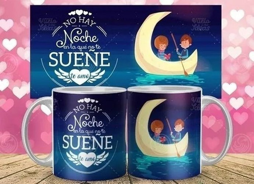 Imagen 5 de 9 de 20 Plantillas Sublimación Tazas / Día De Los Enamorados