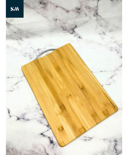 Tabla Picar Bambu Cocina Tabla Cortar Bamboo 24x34cm