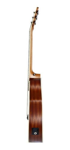 Imagem 5 de 9 de Violão Seizi Mini Nagoya Half Cutaway Natural Satin Com Bag