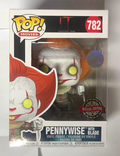 Funko Pop It - Pennywise With Blade (782)