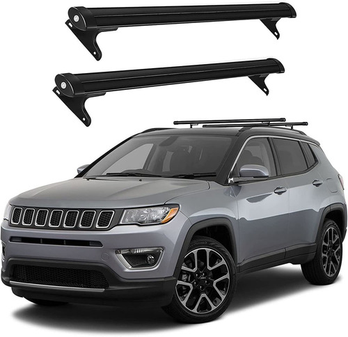 Barras De Portaequipajes Para Jeep Compass 2018-2019  Pack 2