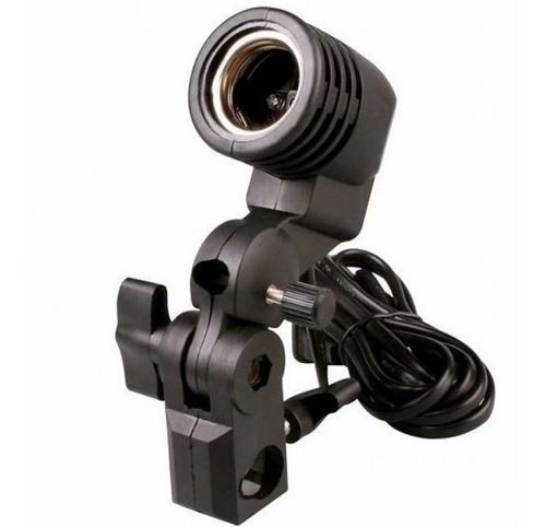 Imagem 5 de 6 de Suporte Soquete E27 P Tripe Sombrinha, Softbox, Luz Continua
