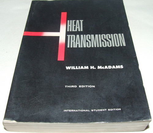 Transmisión De Calor. Mcadams. Libro Intercambiadores Flujo