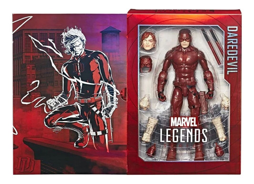Marvel Legends Dare Devil 30 Cm Sdcc 2017 Caja Dañada