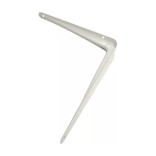 2 Piezas Mensula En L Reforzada 30cmx35cm Blanca Handy Home