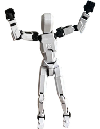Maniqui Muñeco Articulado Dummy 20 Cm + Armas