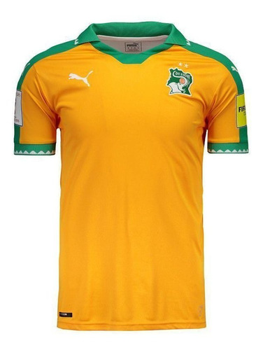 Camisa Puma Costa Do Marfim Home 2017 Eliminatórias Fifa