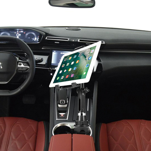 Zj Soporte Portavasos De Coche 2 En 1 For Teléfono Y Tableta