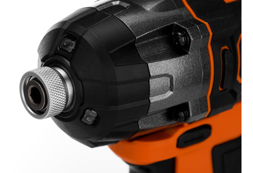 Imagen 4 de 9 de Atornillador Destornillador De Impacto Inalámbrico 20v - Hamilton Ultimate Ult112 - Incluye Accesorios Batería Cargador - Velocidad Variable