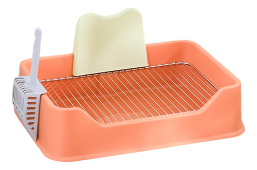 Inodoro Para Perros Y Mascotas, Bandeja Para Orinal Naranja