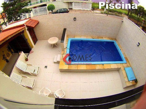 Imagem 18 de 20 de Sobrado Residencial À Venda, Parque Dos Pássaros, São Bernardo Do Campo. - So0696