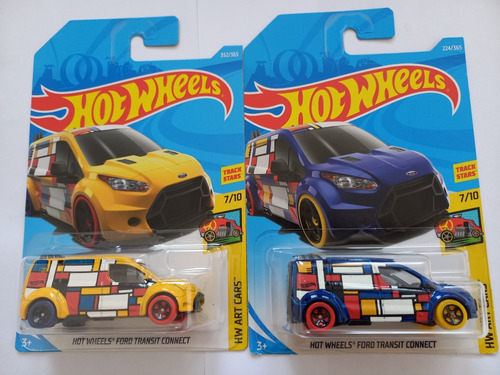 Pack Ford Transit Hot Wheels 