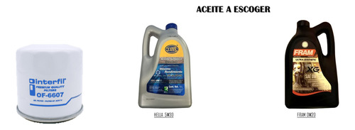 Kit Cambio Aceite Hyundai Grand I10 1.2 2018 - 2022 C/aceite