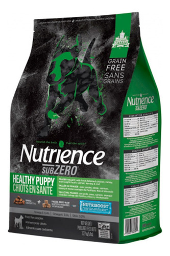 Nutrience Subzero Puppy Fraser 10 Kg - Alimento Cachorro