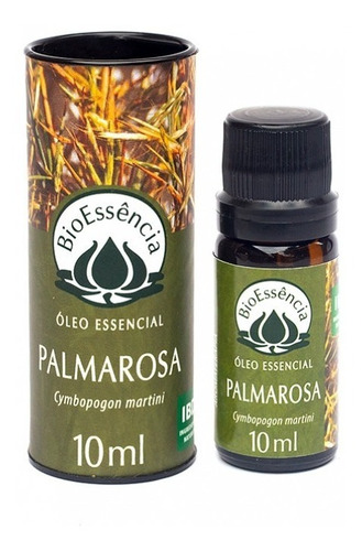 Imagem 1 de 2 de Óleo Essencial De Palmarosa 10ml Bioessência