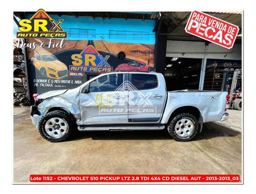 Sucata Para Retirada De Peças Chevrolet S10 Diesel Aut 2013 