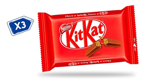 Chocolate Kit Kat Barra Crujiente Nestle 41,5g