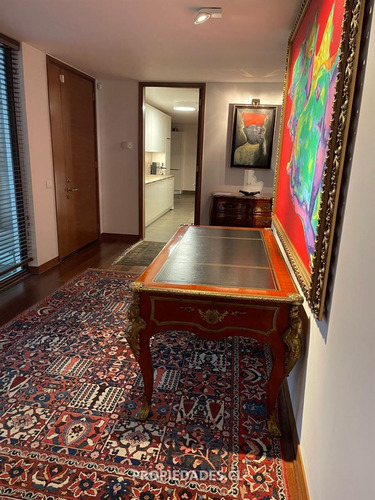 Depto En Venta De 4 Dorm. En Las Condes 800mts Jardin Propio
