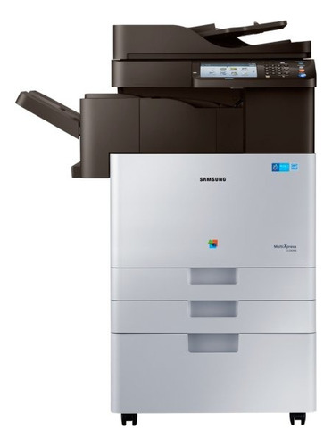 Impresora a color multifunción Samsung MultiXpress X3280NR con wifi blanca y negra 110V - 127V SL-X3280NR