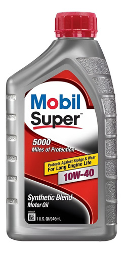 Aceite Motor A Gasolina Semi Sintetico 10w40 Mobil 1 Honda