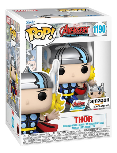 Funko Pop! Marvel Avengers Thor #1190 (exclusivo Amazon)