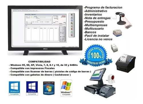 Pack Sistema Facturación Inventario Saint 5 + Valery 2 En 1