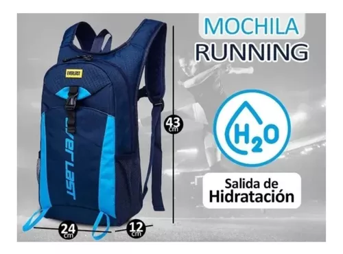 Mochila Deportiva Everlast Running Trekking Hombre Mujer