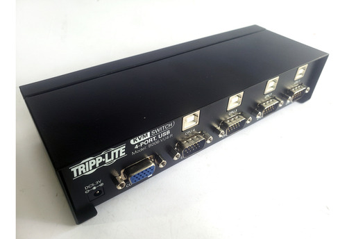 Switch Kvm Tripp Lite, B006-vu4, Sin Usar, Control De 4 Pcs (Usado)