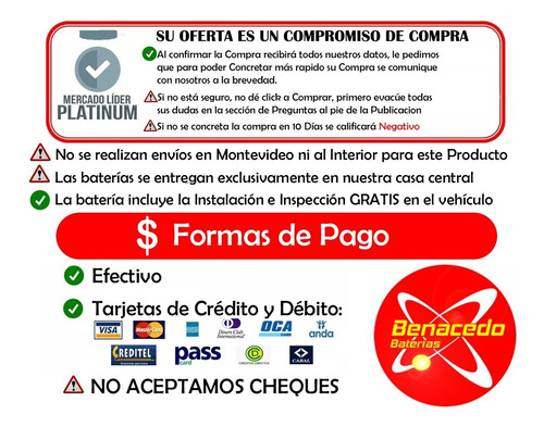 Bateria 240 Amp Instalación Incluida