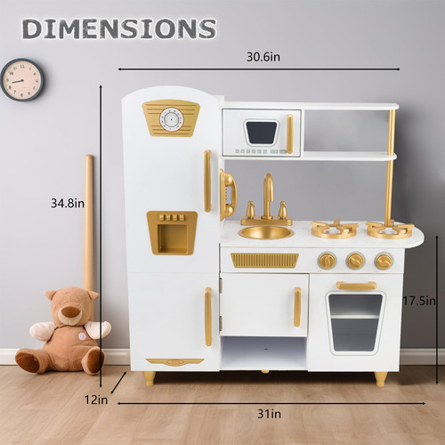 Juego De Cocina Realista Para Ninos