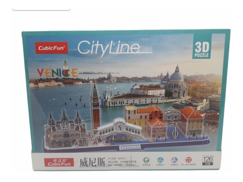 Rompecabezas Maquetas De Ciudades 3d Cubic Fun 