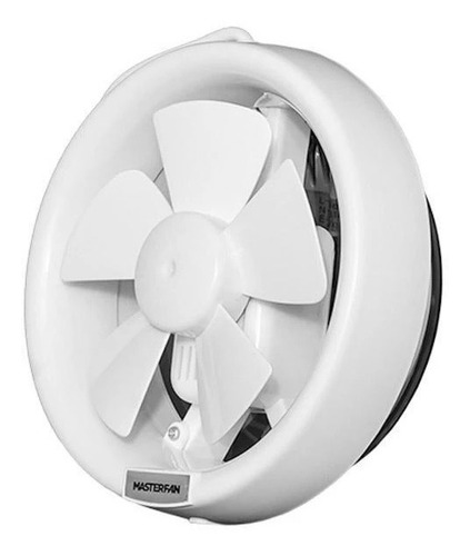 Imagen 5 de 10 de Extractor De Aire Mylos 6 Pulgadas Blanco Masterfan Cristal